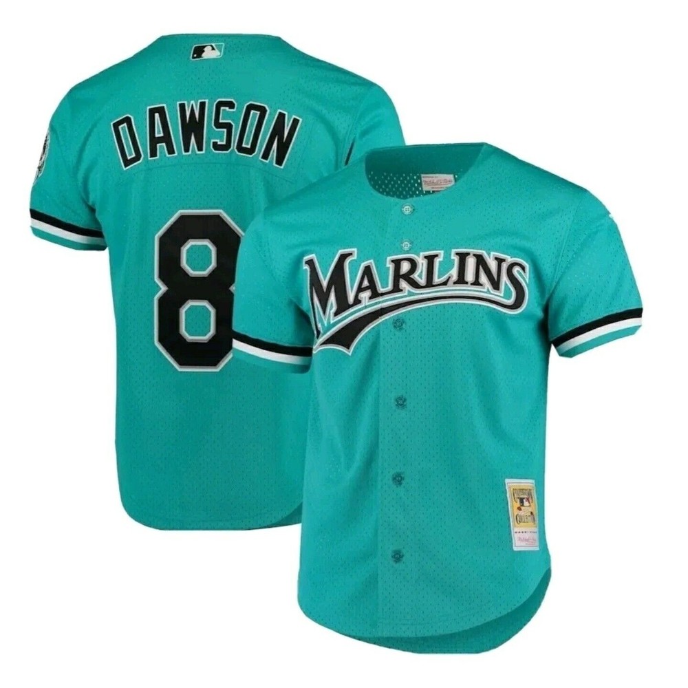 Mitchell & Ness MLB Miami Marlins Andre Dawson 1995 Authentic Men's Jersey New.